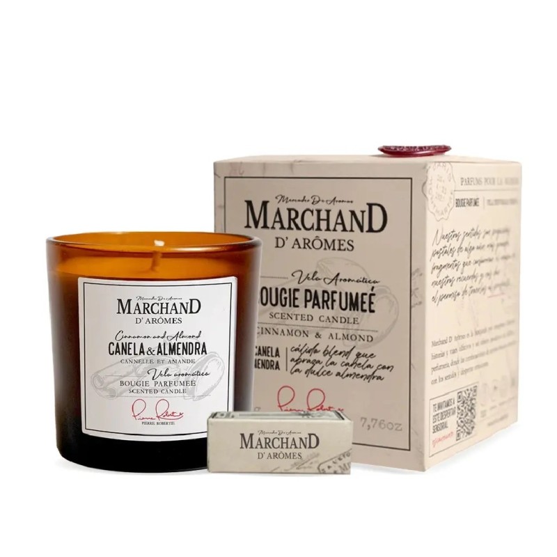 Vela de Soja Set de Lujo - Canela y Almendra