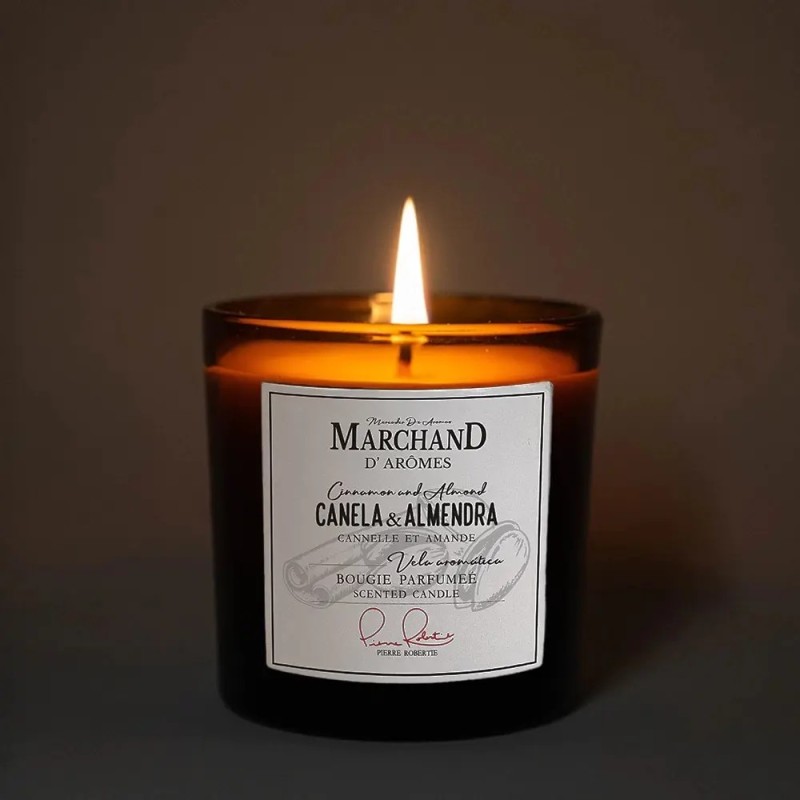 Vela de Soja Set de Lujo - Canela y Almendra