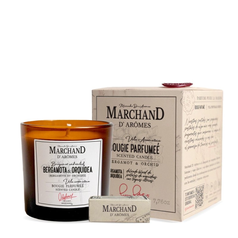 Vela de Soja Set de Lujo - Bergamota y Orquídea