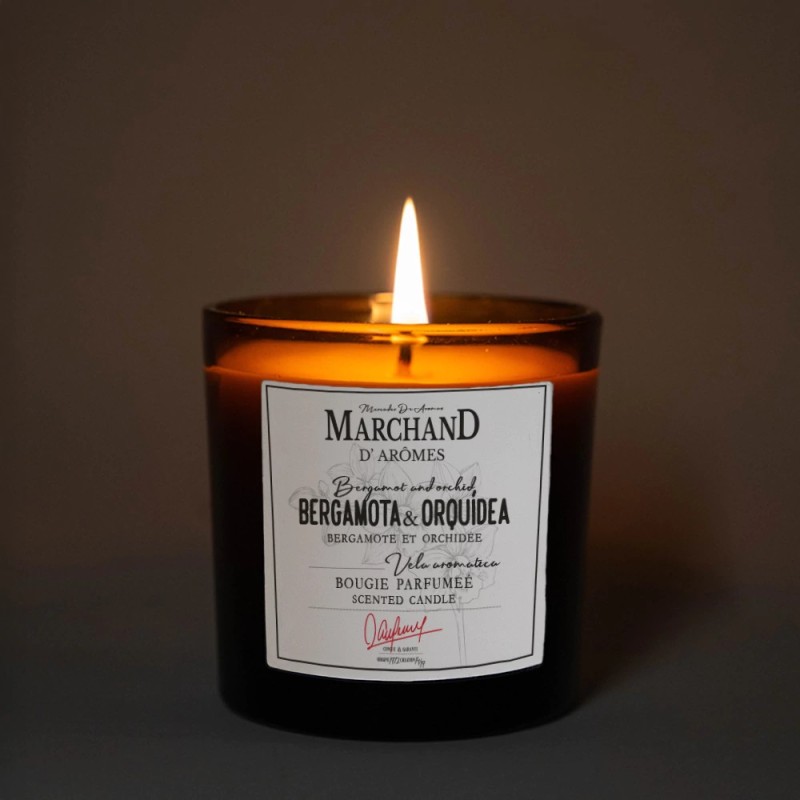 Vela de Soja Set de Lujo - Bergamota y Orquídea